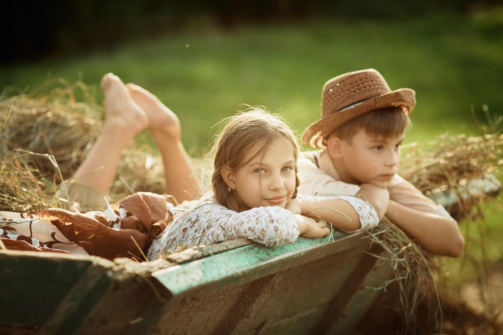 Настоящее теплое лето