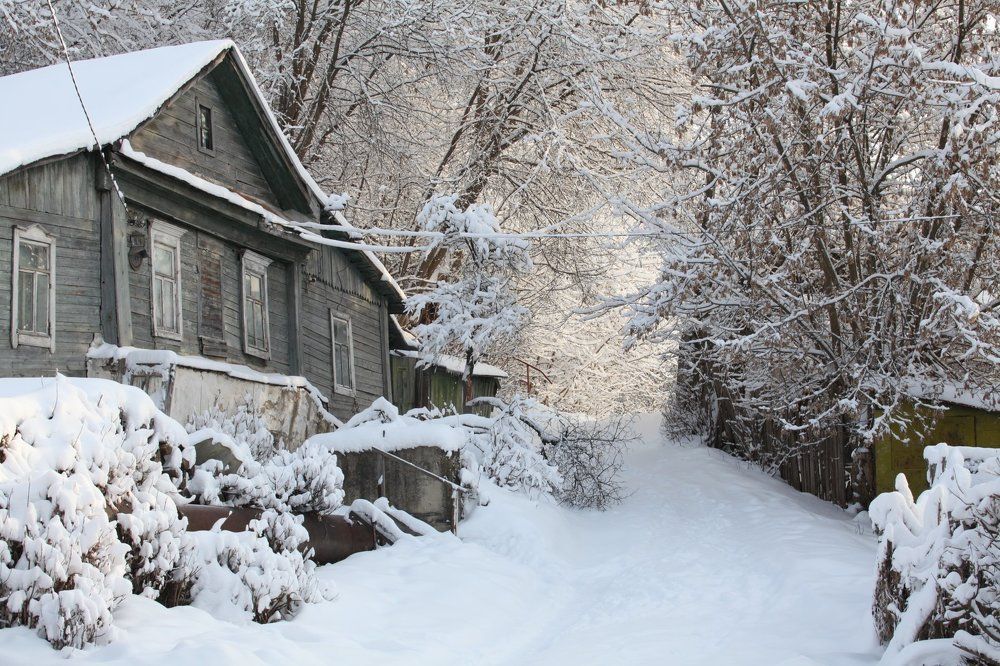 Зима в Берендяковском переулке