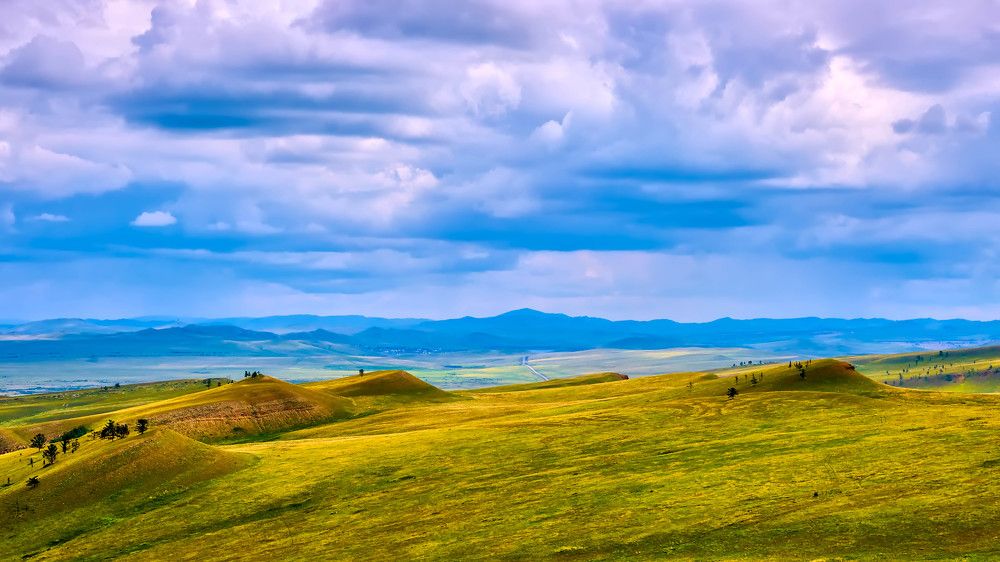 Голубые дали