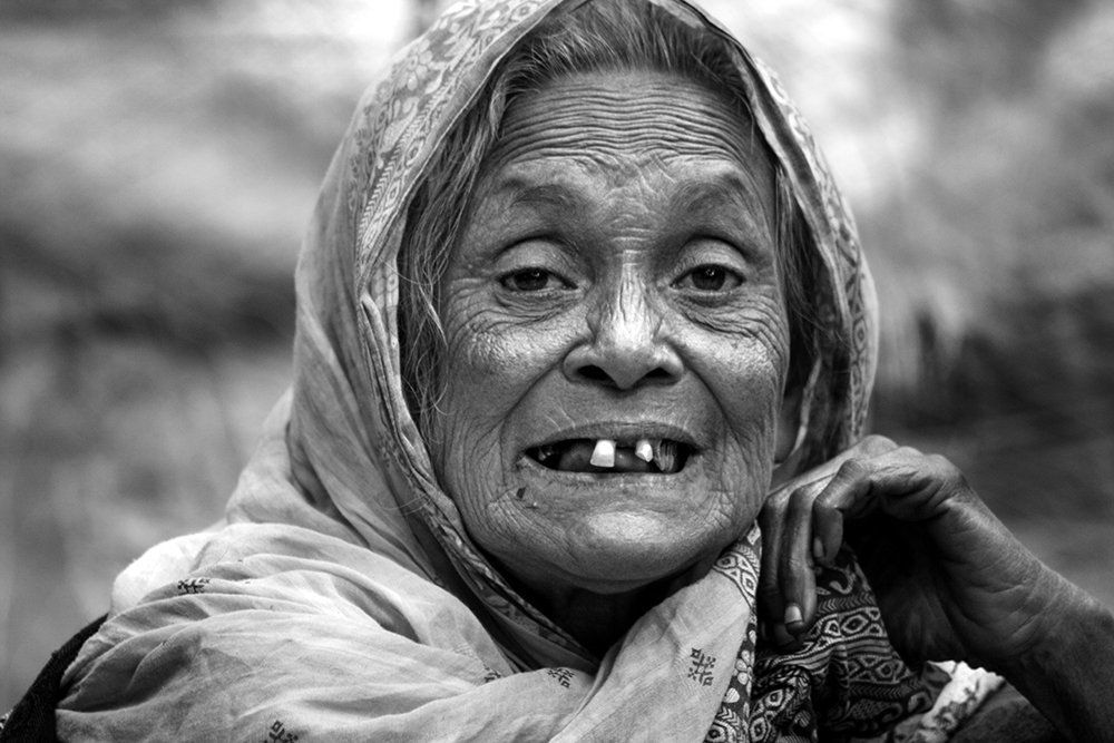 Lady and her teath