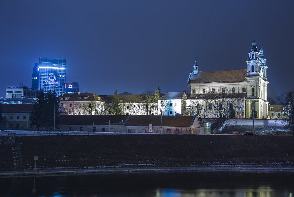 Ночной Вильнюс