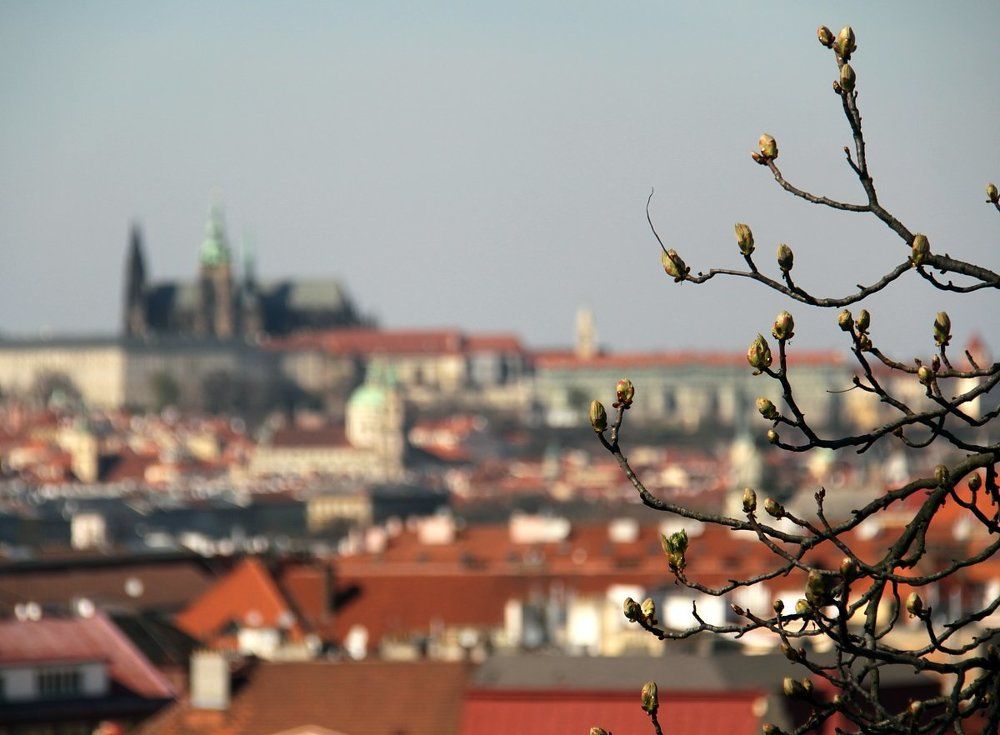 Прага в марте