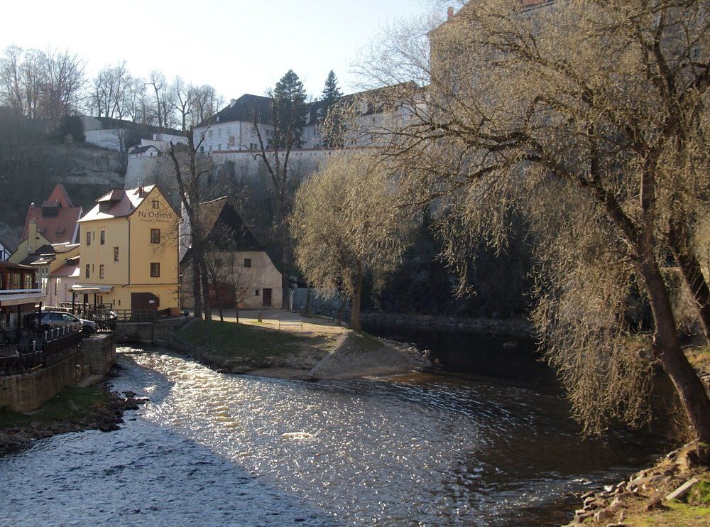 Чески-Крумлов весной