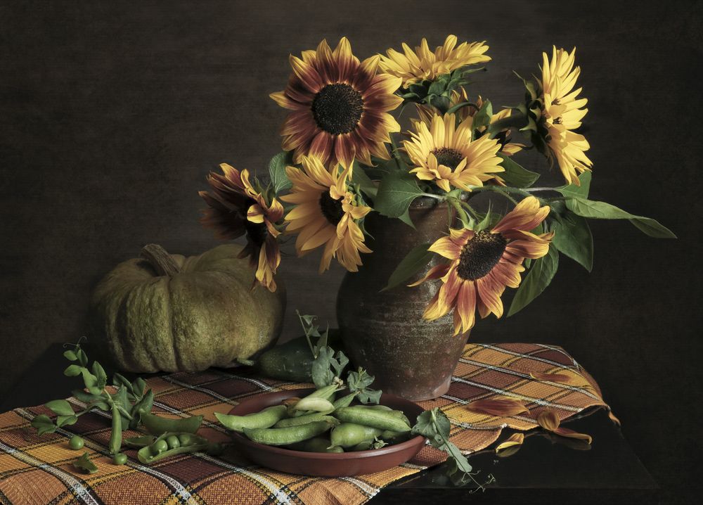 Подсолнухи