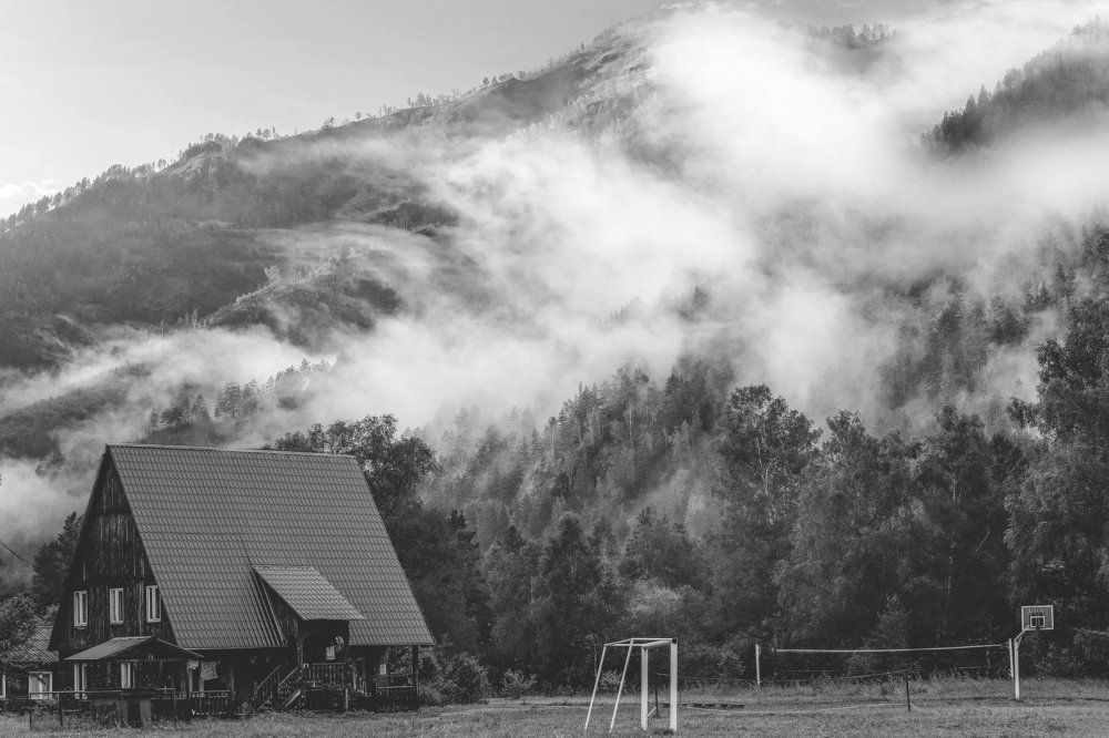 «Пушистое объятие тумана»