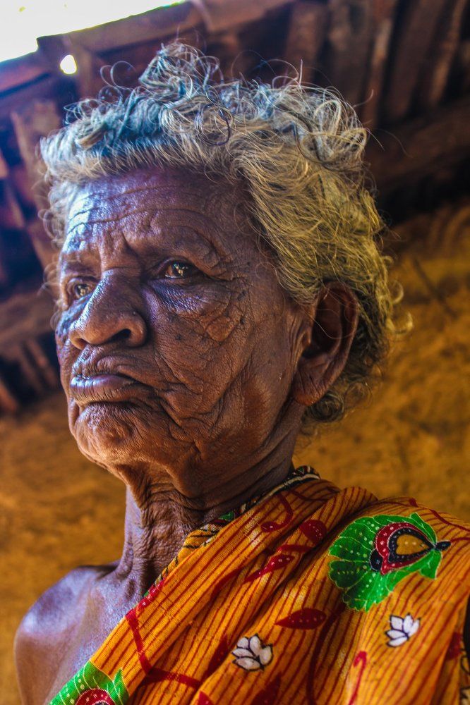 An old woman