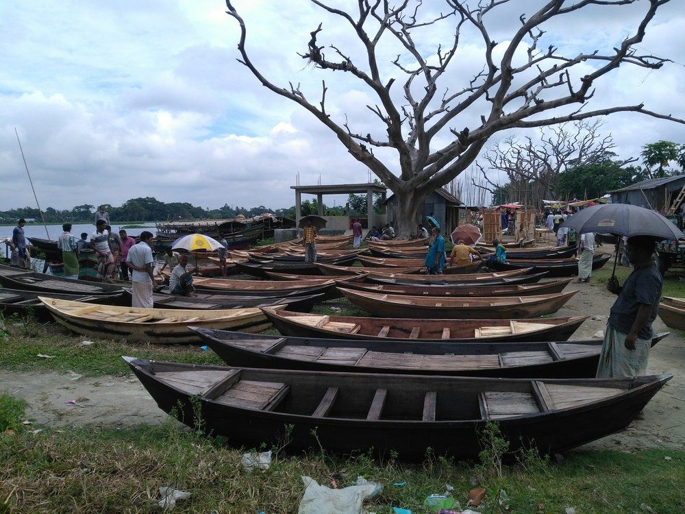Boat Hut of Bangladesh