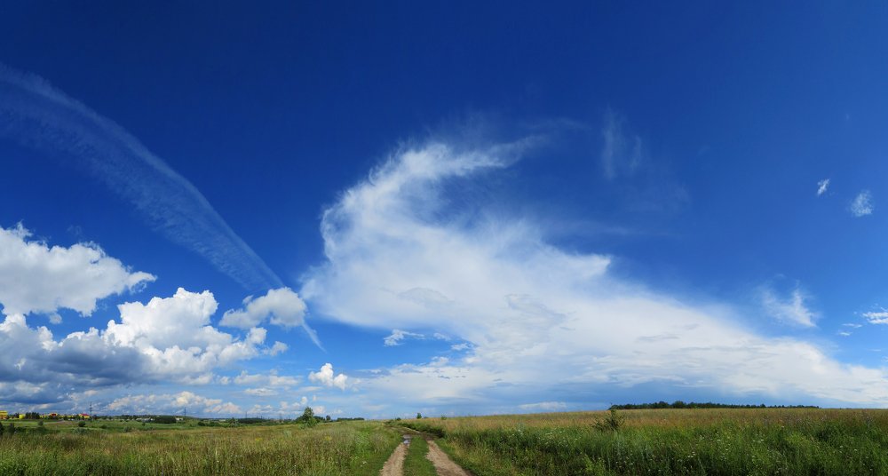 огромное небо
