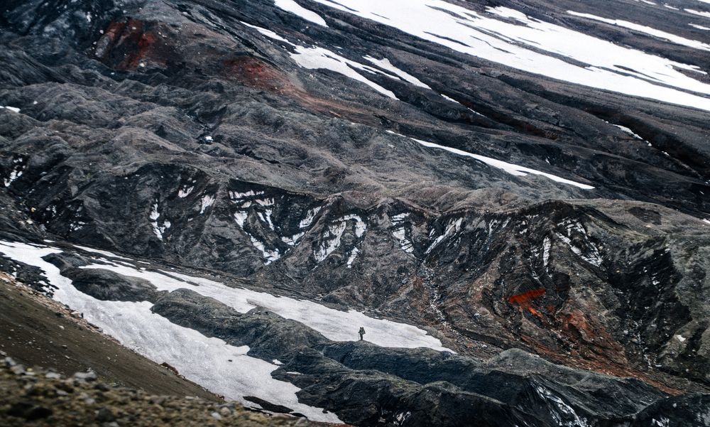 Склоны вулкана