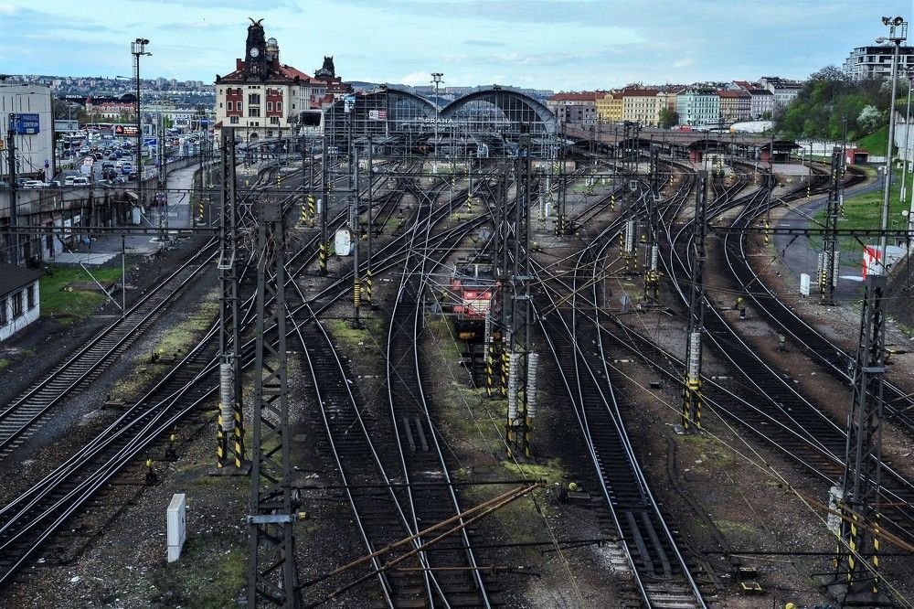 Вокзал в Праге