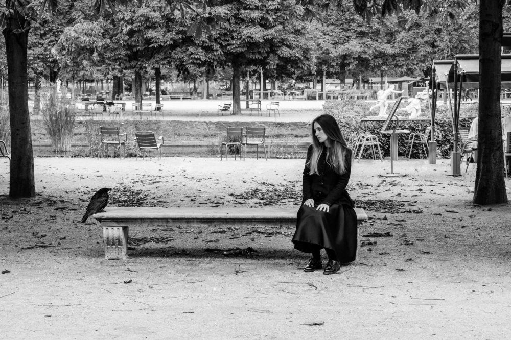 Полдень в  саду Тюильри