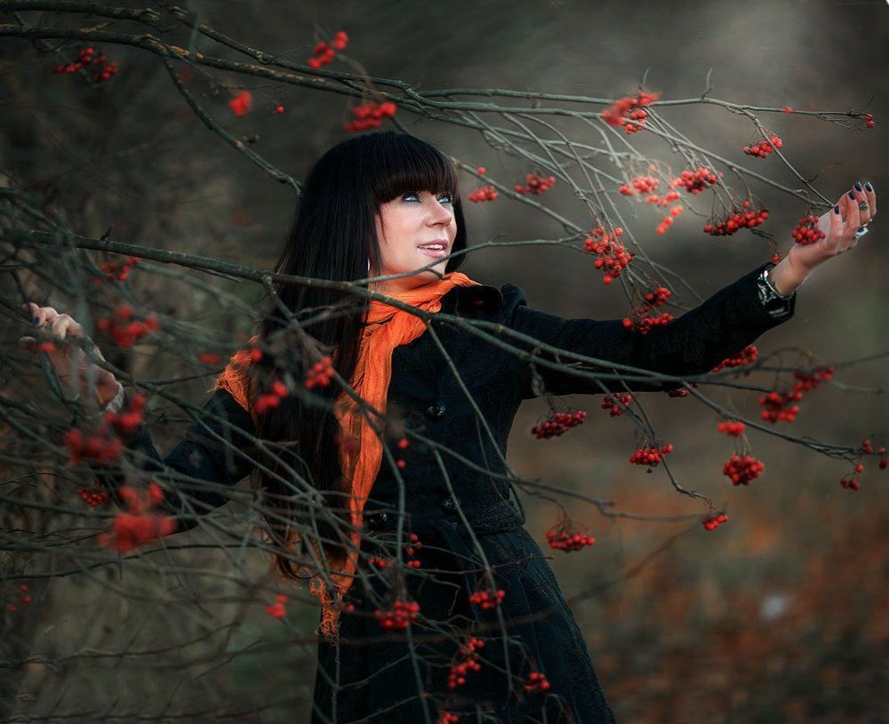 женский портрет