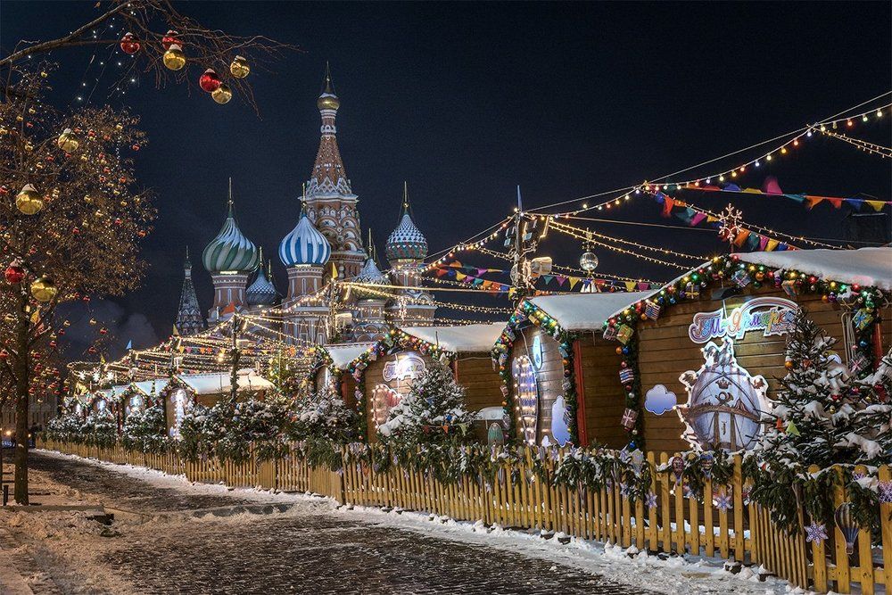Москва предновогодняя