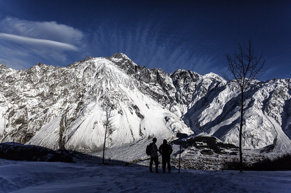 Над Грузией.