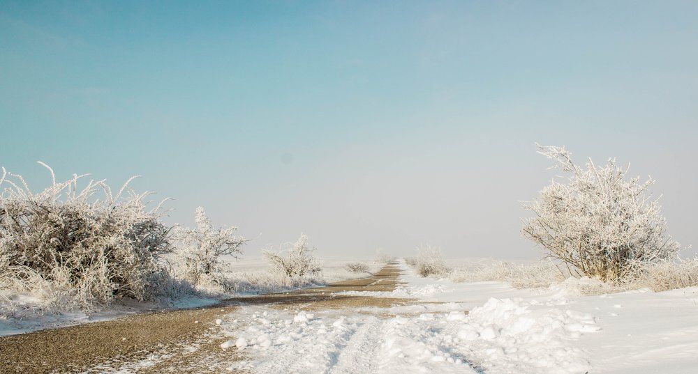 зимний Крым