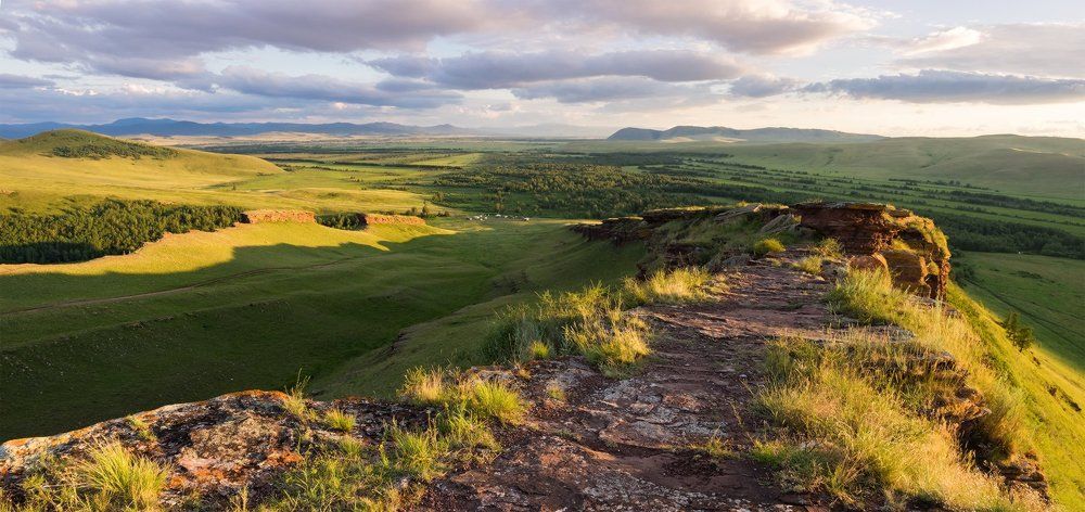 ...Хакаси.Лето.Закат...