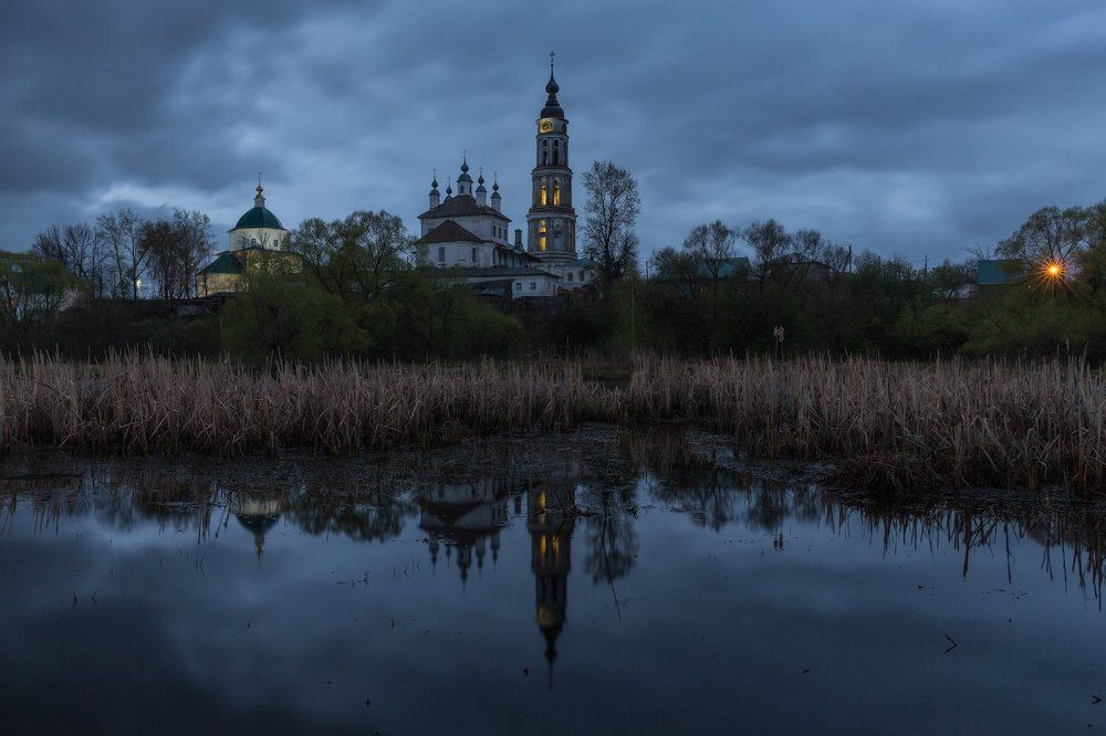 Вечер в Лежнево
