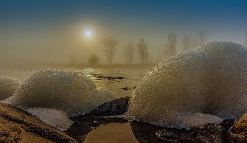 Восход на р.Уса.