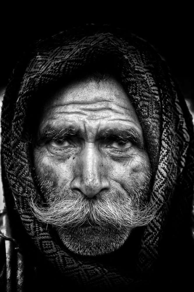 Pilgrim at Gangasagar Transit Camp