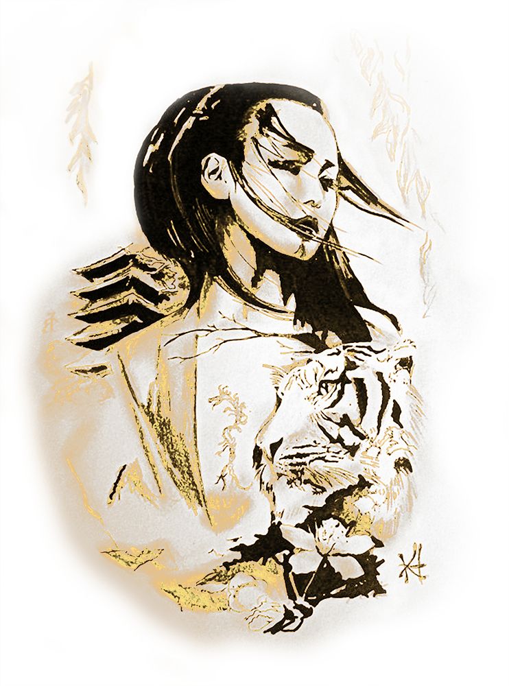 В лучах восходящего солнца