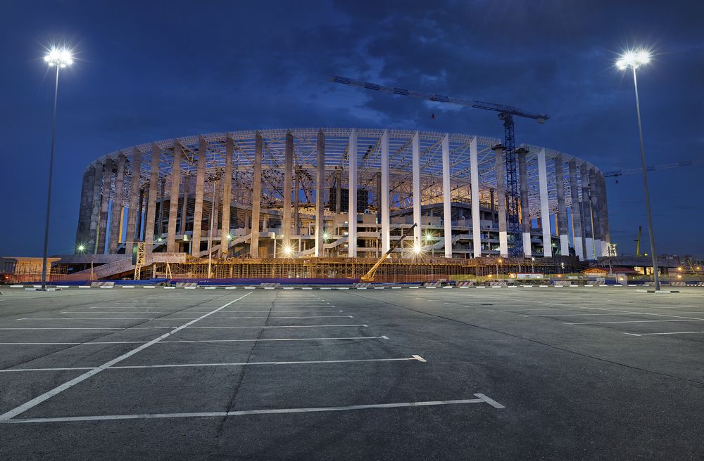 Stadium construction, Nizhny Novgorod