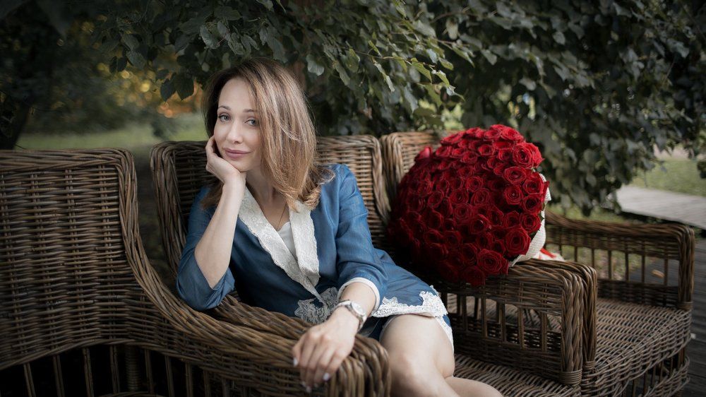 Женщина как цветы