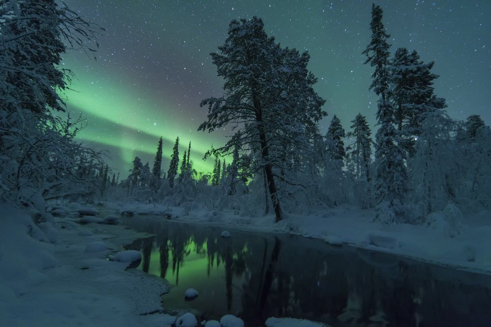 февраль, сияние, мороз...