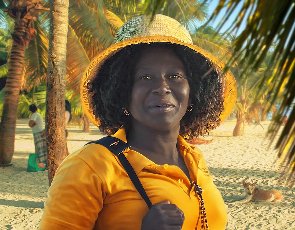 Соломенная шляпка