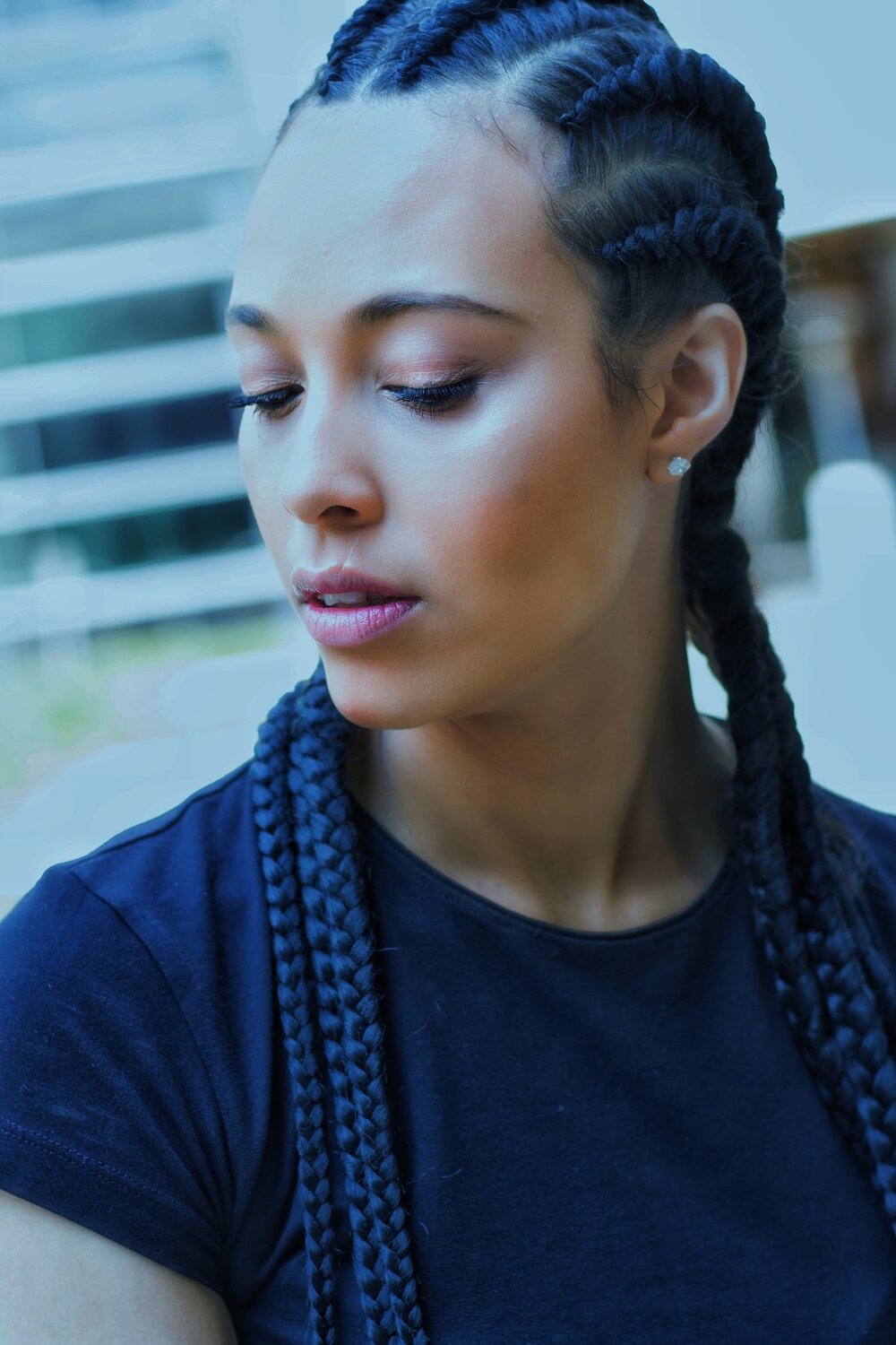 Up close