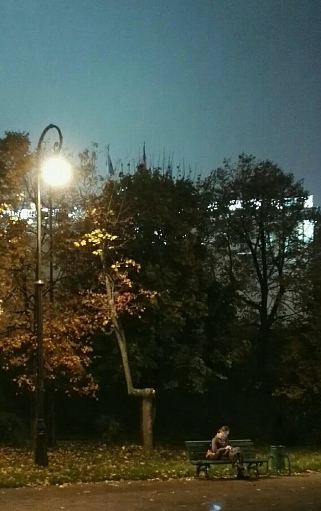 Ночь. Улица. Фонарь...