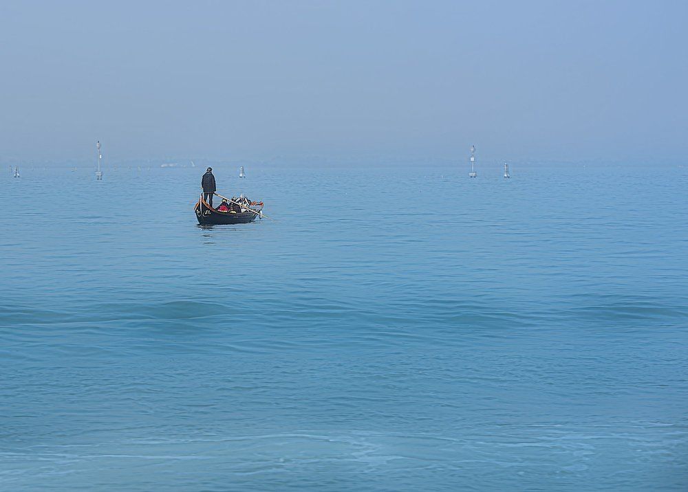 на большой воде Венеции