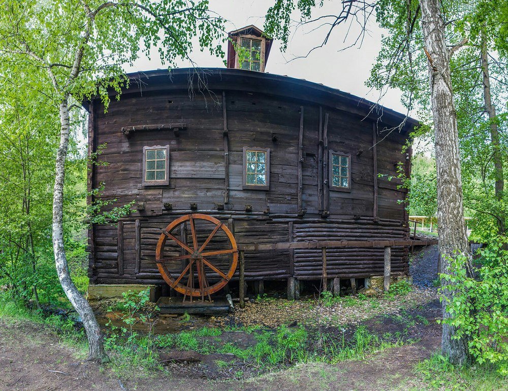 Мельница в селе Лох