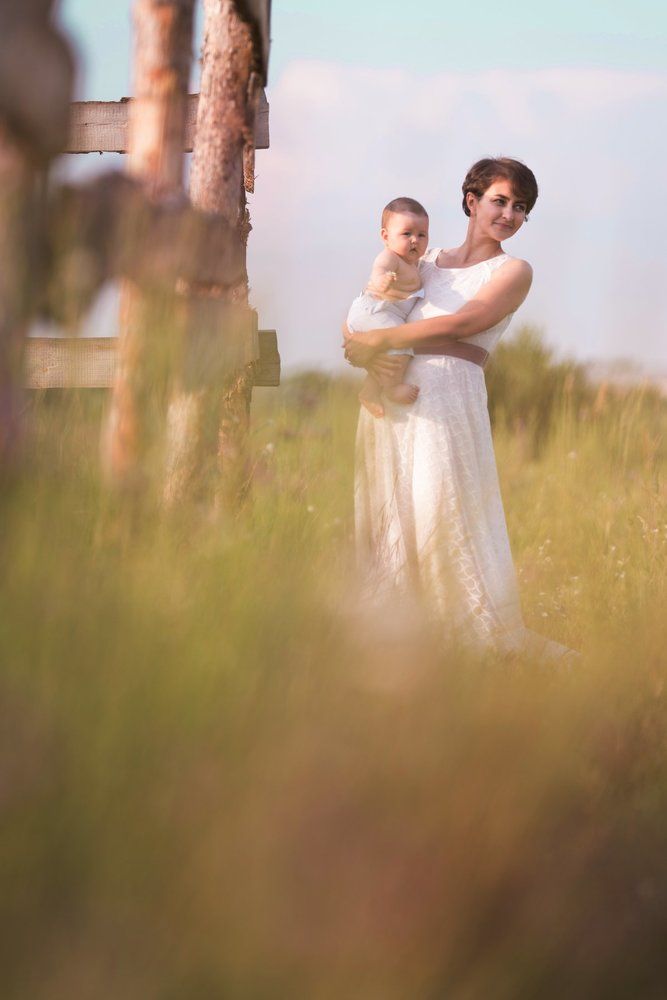 Mother and son. Мама и сын