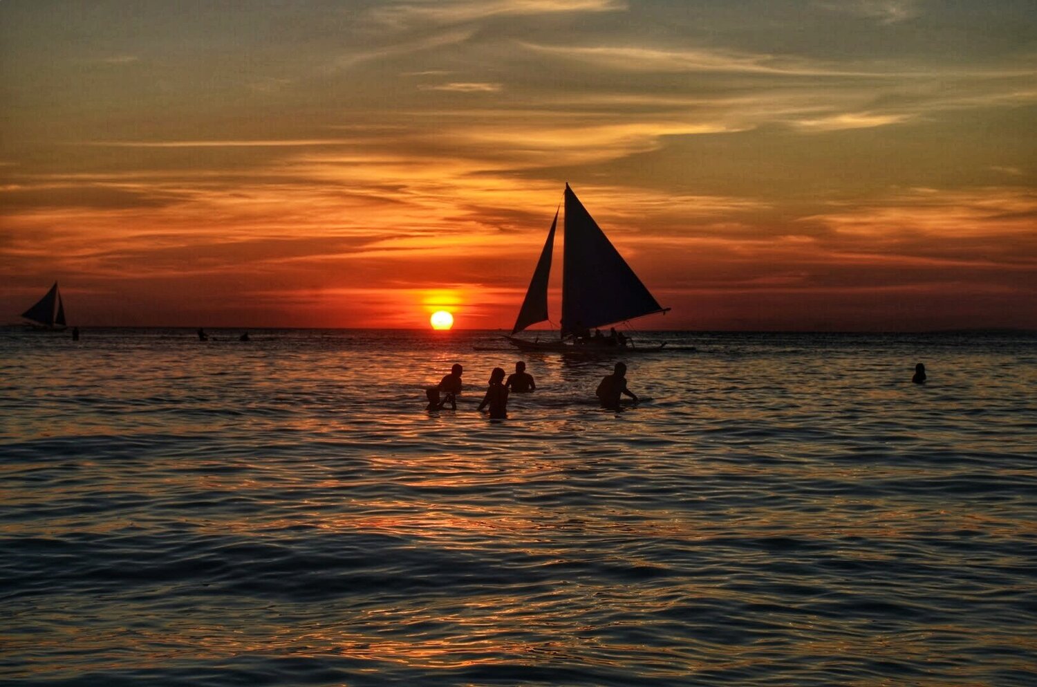 Sunset of Boracay