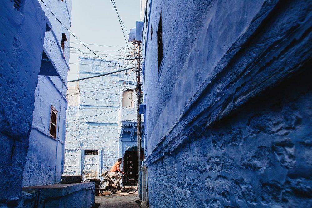 The blue city of Jodhpur