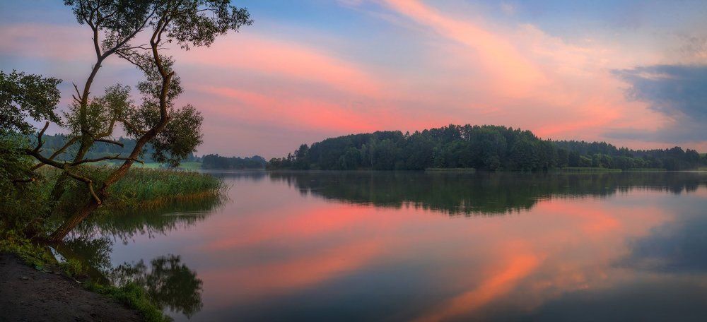 Отражения рассвета