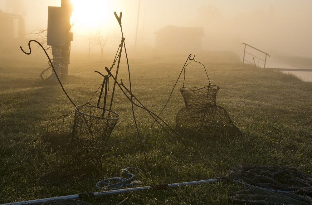 Утро рыбака.