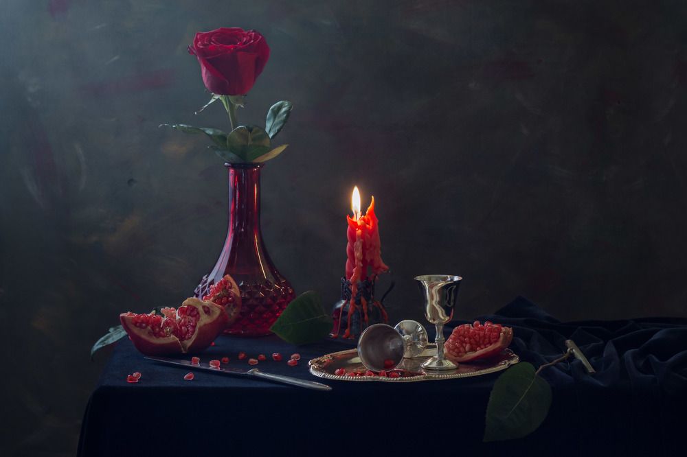 Свеча горела...