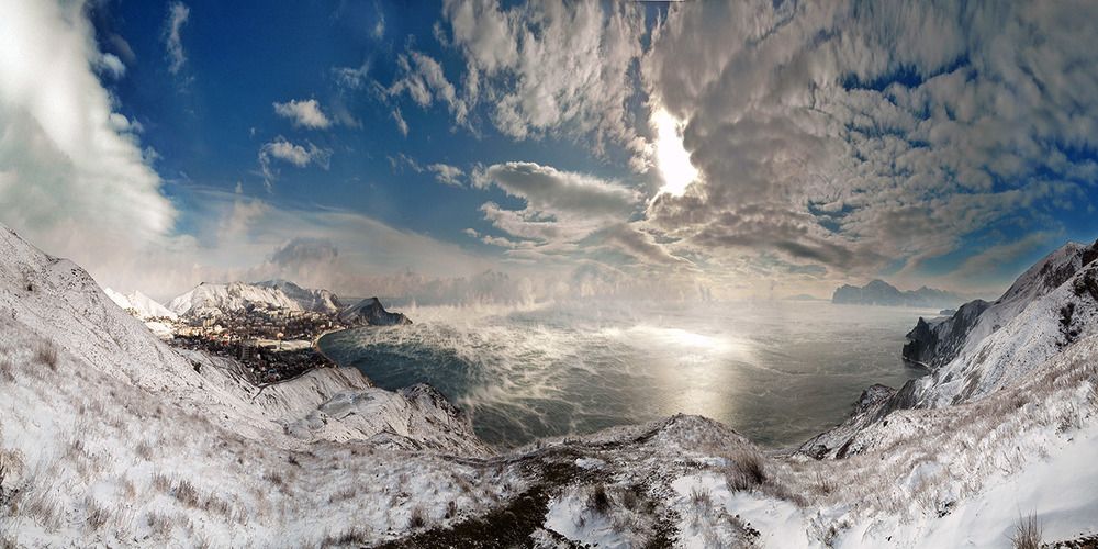 зимняя сказка Киммерии