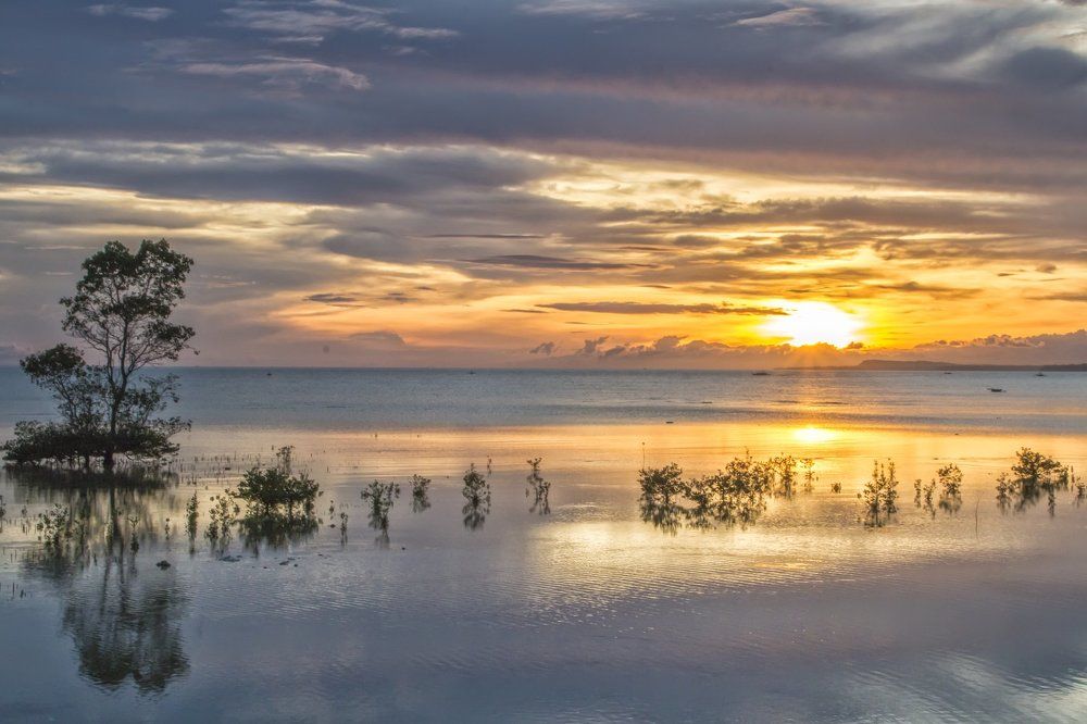 Закат. Бохол. Филиппины
