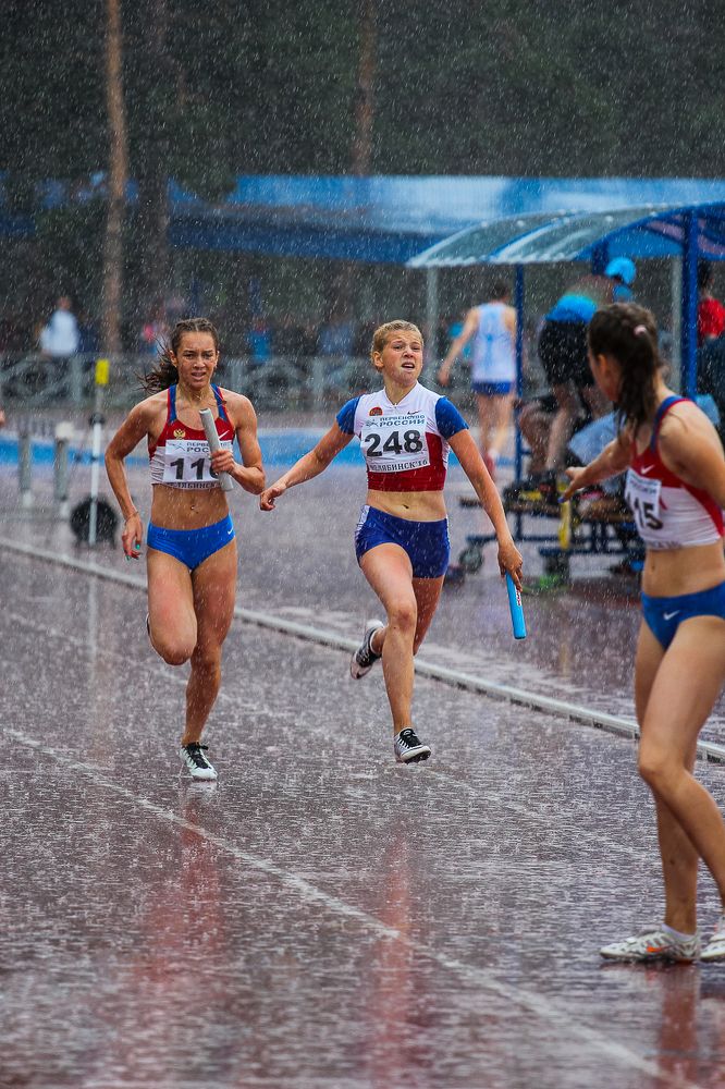 Мокрая эстафета