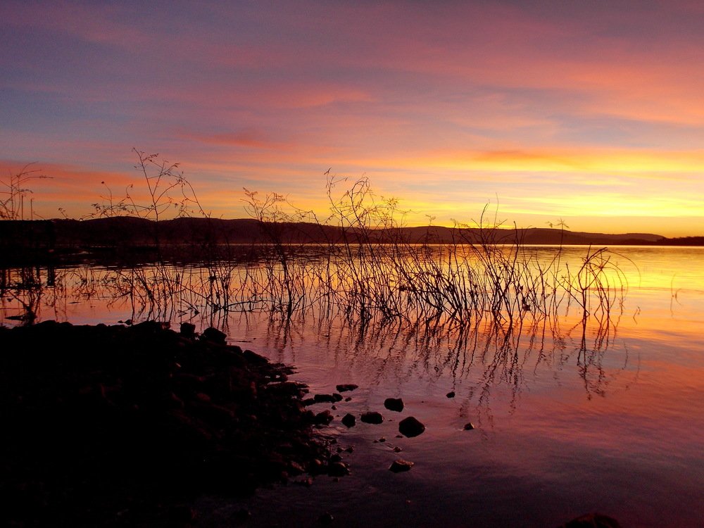 Sunset at Grande river