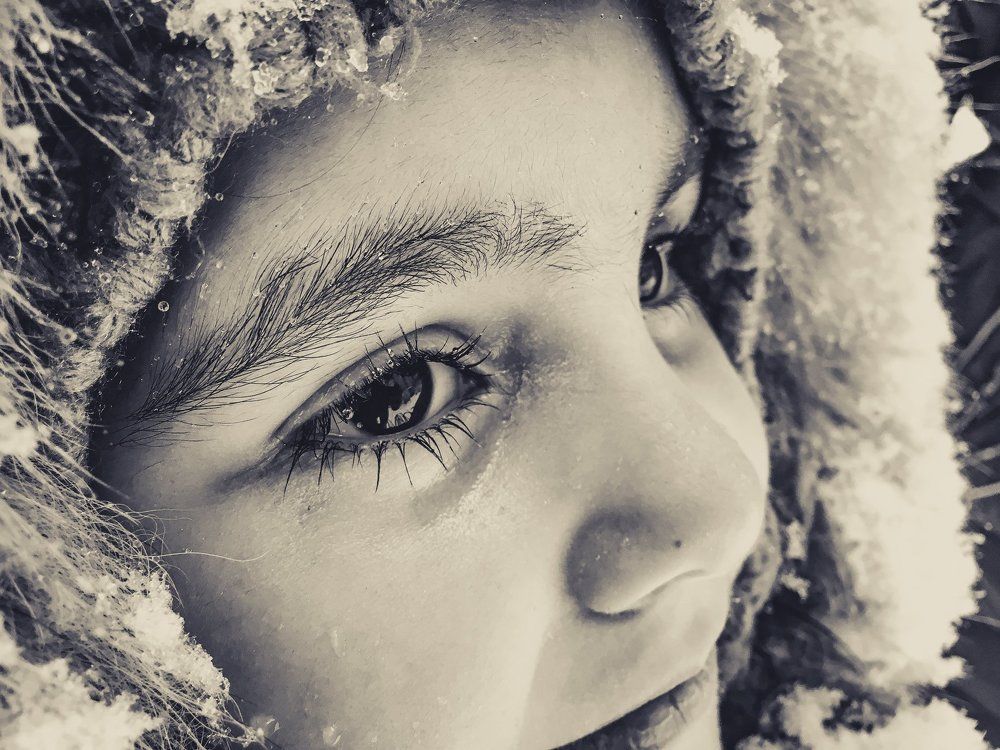 Отражение и снег