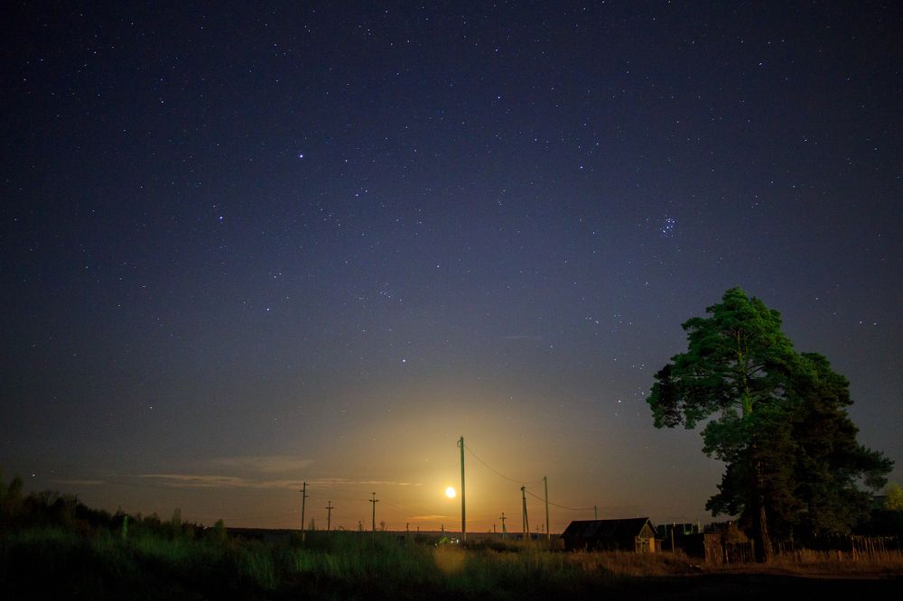 Восход луны