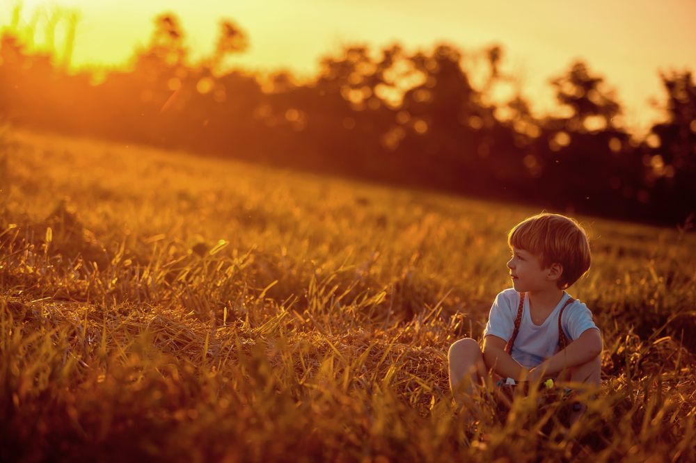 В лучах детства