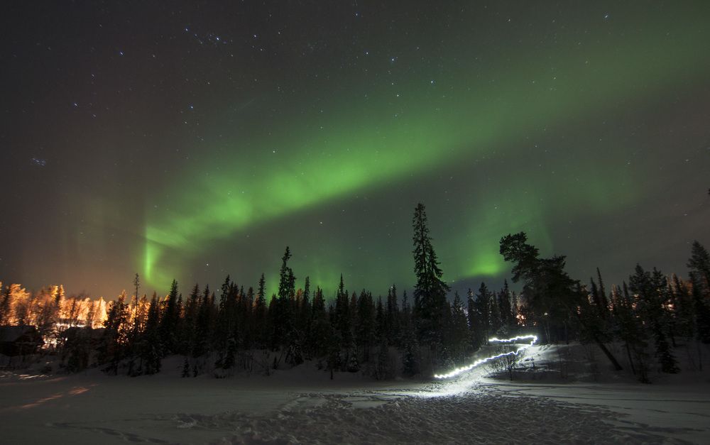 Полярное сияние. 2017 год