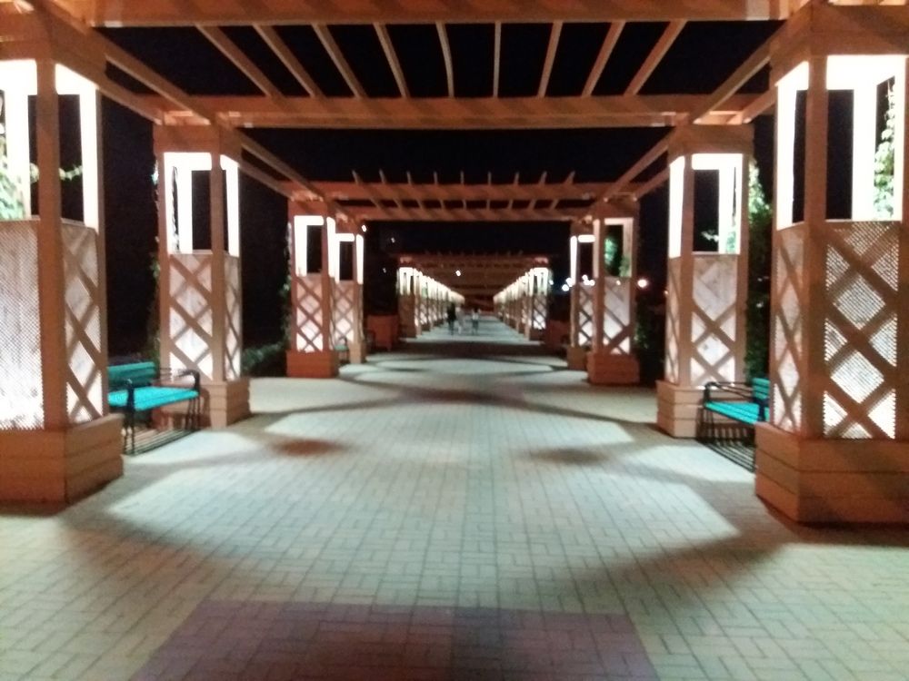 Набережная города Павлодара