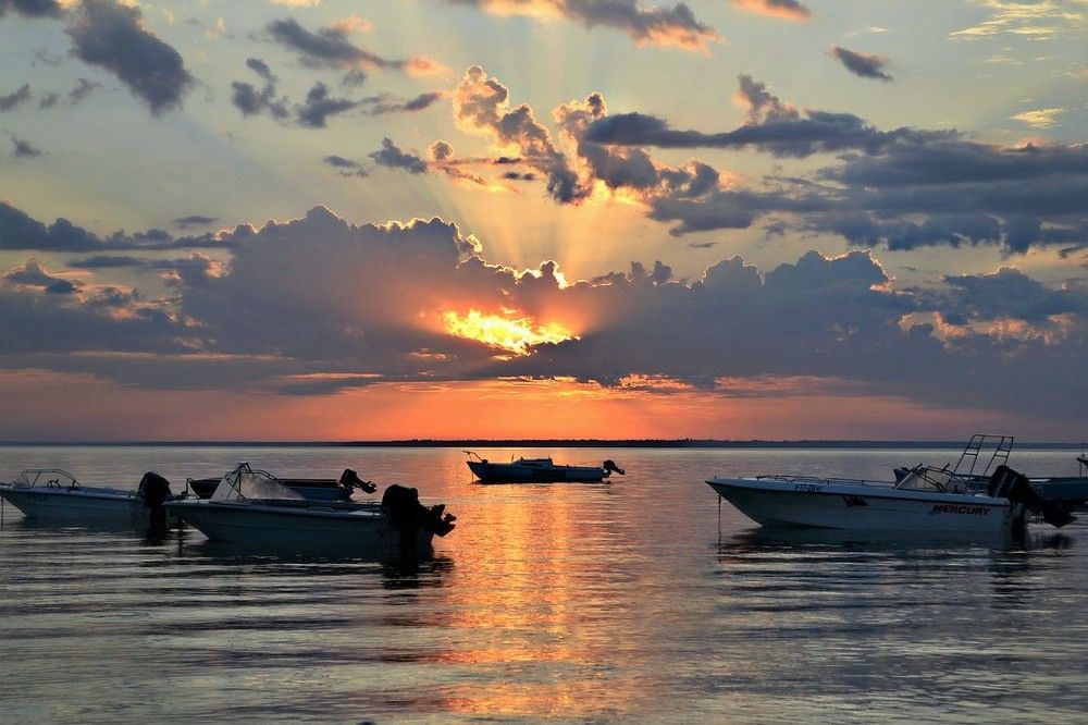 Хмурое утро..