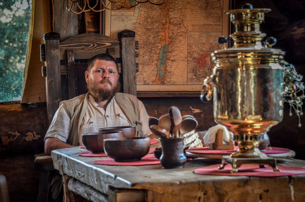 портрет в интерьере