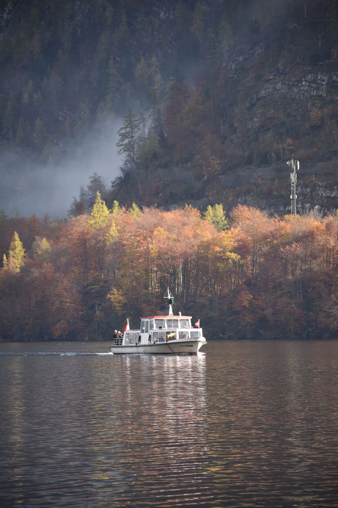 Autumn ship Reflection